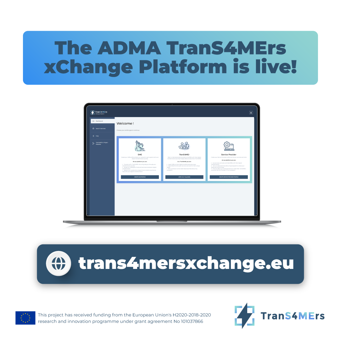 ADMA TranS4MErs xChange Platform