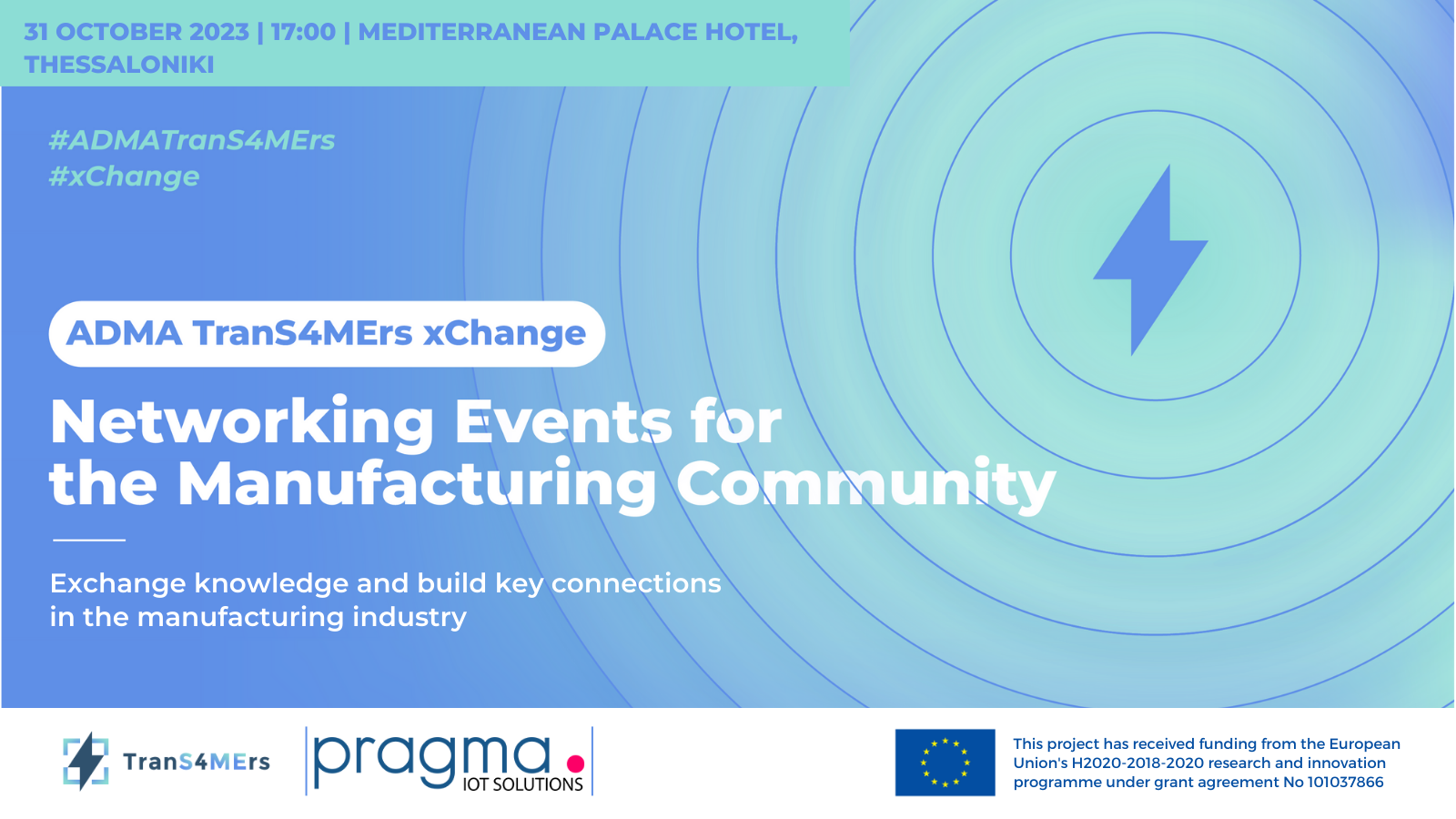 xChange event: meet the Pragma-IoT TranS4MErs team